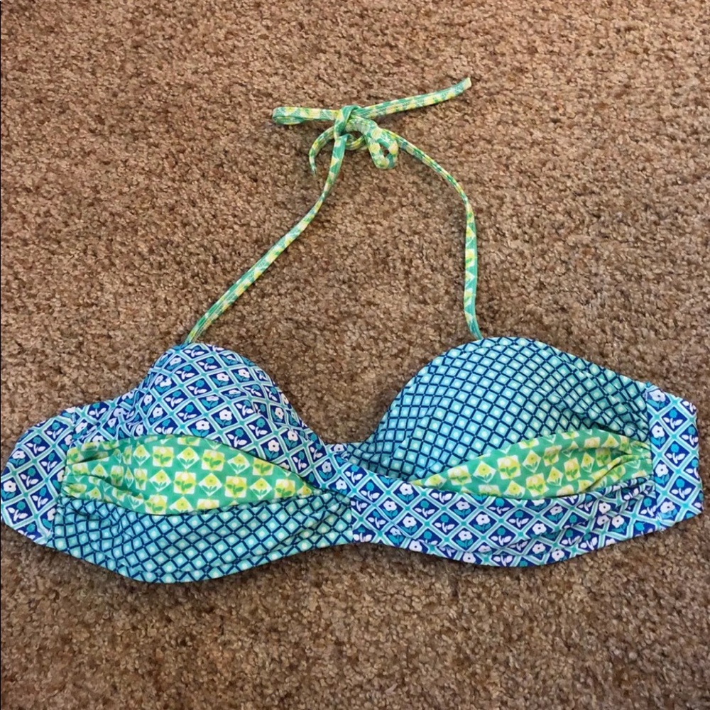 Bandeau bikini top